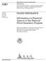 GAO FLOOD INSURANCE. Information on Financial Aspects of the National Flood Insurance Program