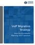 Subtitle. VoIP Migration Strategy. Keys to a Successful Planning and Transition. VoIP Migration Strategy Compare Business Products 2014 1