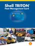 Shell TRITON Fleet Management Card