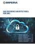 IAAS REFERENCE ARCHITECTURES: FOR AWS
