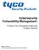 Cybersecurity Vulnerability Management: