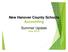 New Hanover County Schools Accounting Summer Update. July 2015
