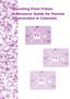 Parenting From Prison: A Resource Guide for Parents Incarcerated in Colorado
