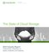 The State of Cloud Storage