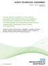 HEALTH TECHNOLOGY ASSESSMENT