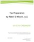Tax Preparation by Robin G Wixom, LLC