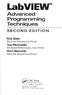 LabVIEW Advanced Programming Techniques