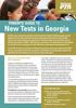 Georgia s New Tests. Language arts assessments will demonstrate: Math assessments will demonstrate: Types of assessments