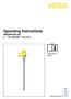 Operating Instructions VEGAFLEX 65