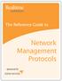 The Reference Guide to. Network Management Protocols. sponsored by