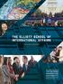 THE ELLIOTT SCHOOL OF INTERNATIONAL AFFAIRS
