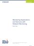 Monitoring Applications and Services with Network Monitoring