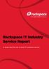 Rackspace IT Industry Service Report