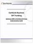 EarthLink Business SIP Trunking. Switchvox SMB 5.5 & Adtran SIP Proxy Implementation Guide
