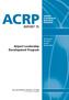 ACRP REPORT 75. Airport Leadership Development Program AIRPORT COOPERATIVE RESEARCH PROGRAM. Sponsored by the Federal Aviation Administration