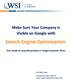 WSI White Paper. Prepared by: Francois Muscat Search Engine Optimization Expert, WSI