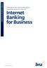 Internet Banking for Business