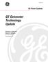GE Generator Technology Update