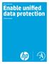 Enable unified data protection