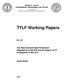 TTLF Working Papers. The New General Data Protection Regulation of the EU and its Impact on IT Companies in the U.S. Anna Zeiter. No.