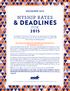 & DEADLINES NYSHIP RATES FOR DECEMBER 2014
