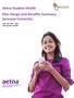 Aetna Student Health Plan Design and Benefits Summary Syracuse University