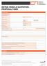 MOTOR VEHICLE QUOTATION PROPOSAL FORM