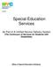Special Education Services