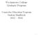 Westminster College Graduate Program. Counselor Education Program Student Handbook 2015-2016