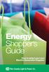 Energy Shopper s Guide