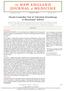 journal of medicine The new england Placebo-Controlled Trial of Tofacitinib Monotherapy in Rheumatoid Arthritis A bs tr ac t