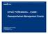 HYVÄ TYÖPAIKKA CASE: Raaseporilainen Management Events. Hallituksen puheenjohtaja Olli Muurainen 8. Syyskuuta 2010