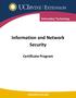 How To Pass The Information And Network Security Certificate