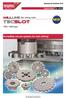 NEW. Incredibly secure system for slot milling! TSN / ASN type. Slot milling cutter. Keeping the Customer First. Tungaloy Report. No.