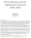 SUNY BUFFALO STATE GRADUATE CATALOG 2015 2016