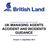 UK MANAGING AGENTS ACCIDENT AND INCIDENTS GUIDANCE