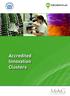Accredited Innovation Clusters