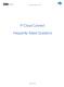 PI Cloud Connect. Frequently Asked Questions