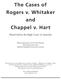 The Cases of Rogers v. Whitaker and Chappel v. Hart
