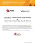 Trend Micro VMware Solution Guide Summary for Payment Card Industry Data Security Standard