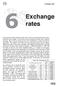 Exchange rates. Exchange rates