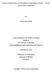Dene Involvement in the Fort Churchill Fur Trade Market Economy A World Systems Theory Application. Lisa Corinne Bobbie