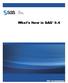 What's New in SAS 9.4