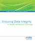 Ensuring Data Integrity. In Health Information Exchange