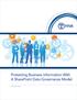 Protecting Business Information With A SharePoint Data Governance Model. TITUS White Paper