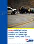 Motor Vehicle Crashes, Injuries, and Deaths in Relation to Driver Age: United States, 1995 2010