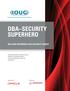 DBA SECURITY SUPERHERO