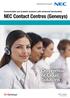 NEC Contact Centres (Genesys)