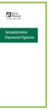 Annuitization Payment Options