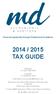 2014 / 2015 TAX GUIDE
